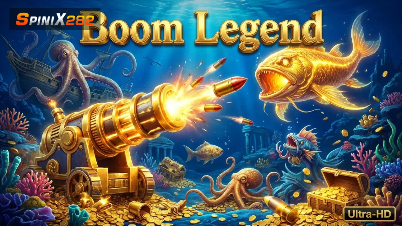 Boom Legend ยิงปลา JILI เกมยิงปลาสุดมัน