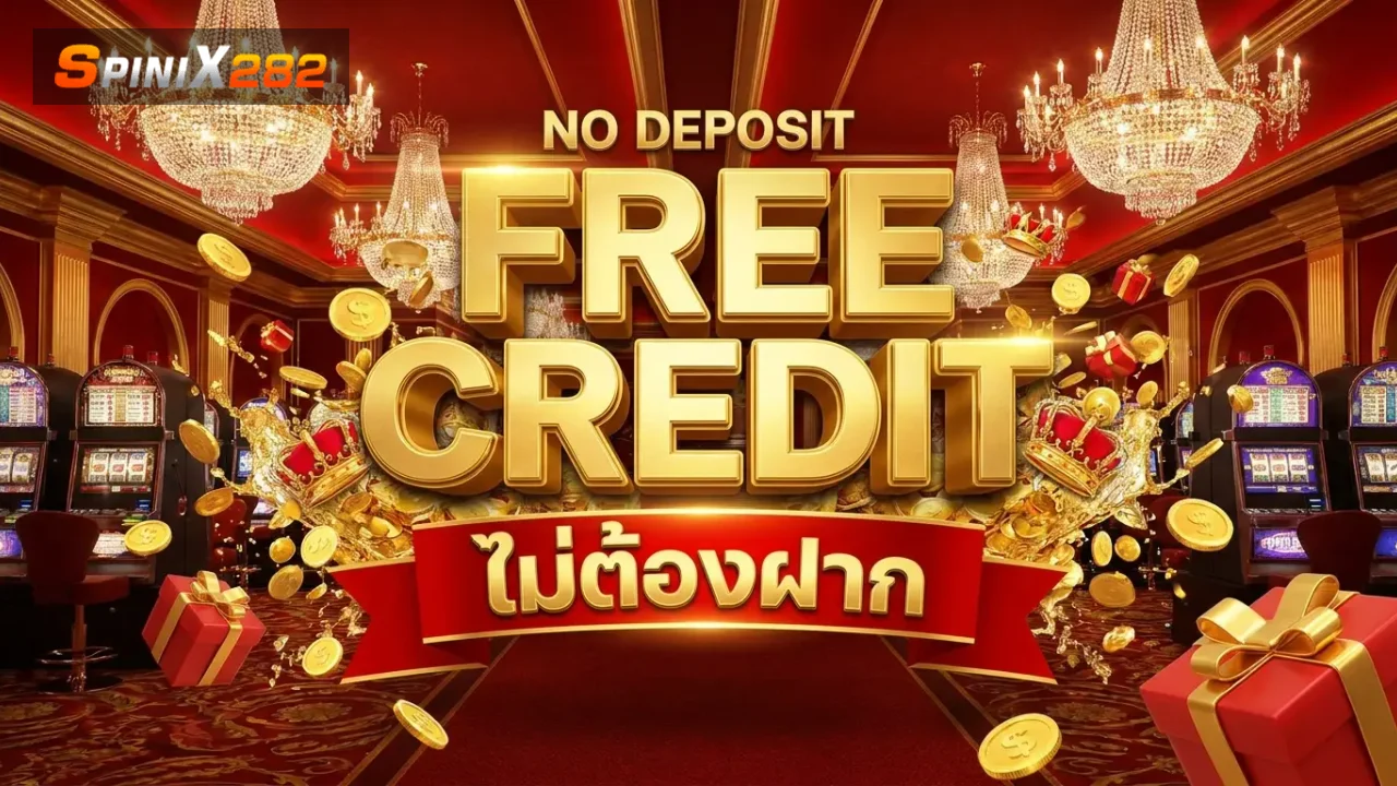 เครดิตฟรีไม่ต้องฝากไม่ต้องแชร์ spinix282
