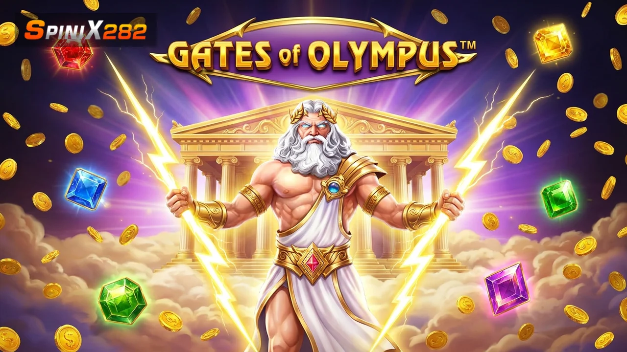 Gates of Olympus เทพซุส Pragmatic Play สล็อตยอดนิยม