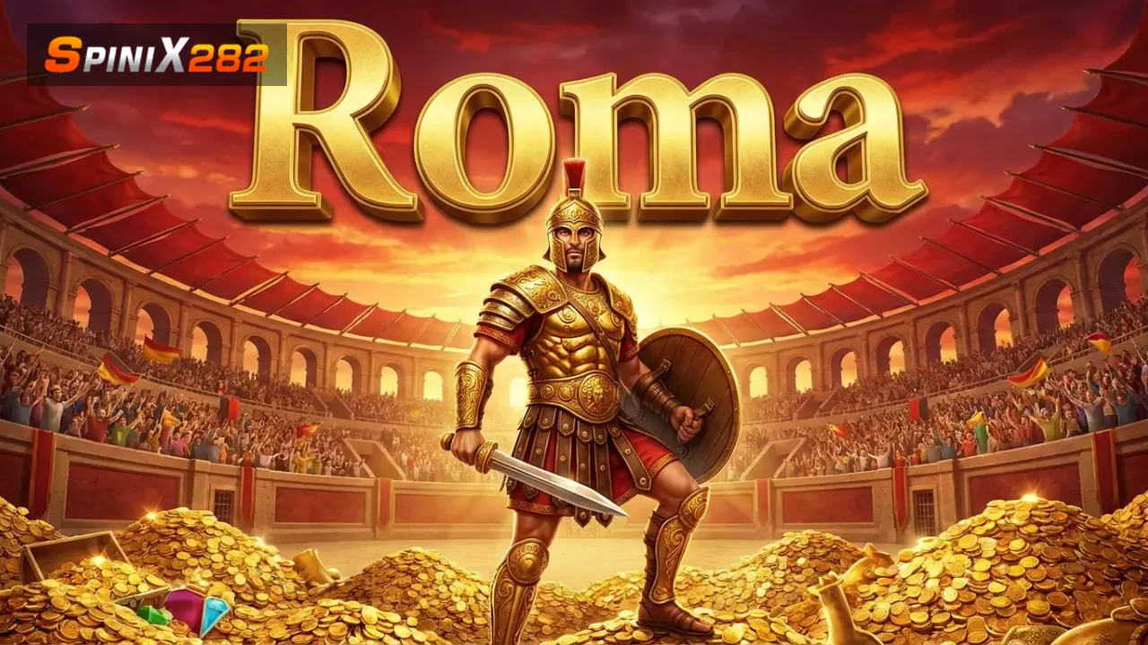 Roma สล็อตนักรบโรมัน Joker Gaming เกมยอดนิยม