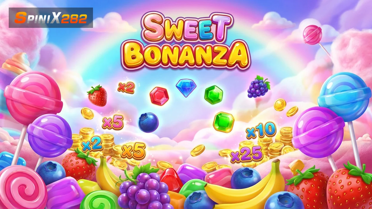 Sweet Bonanza ลูกกวาด Pragmatic Play สล็อตหวาน